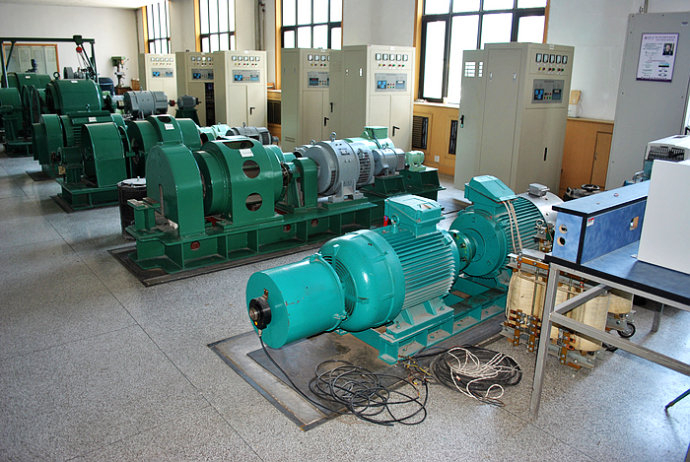 武胜某热电厂使用我厂的YKK高压电机提供动力
